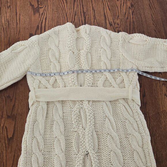 NWT MICHAEL KORS Cable-Knit Oversized Cardigan - Picture 6 of 12